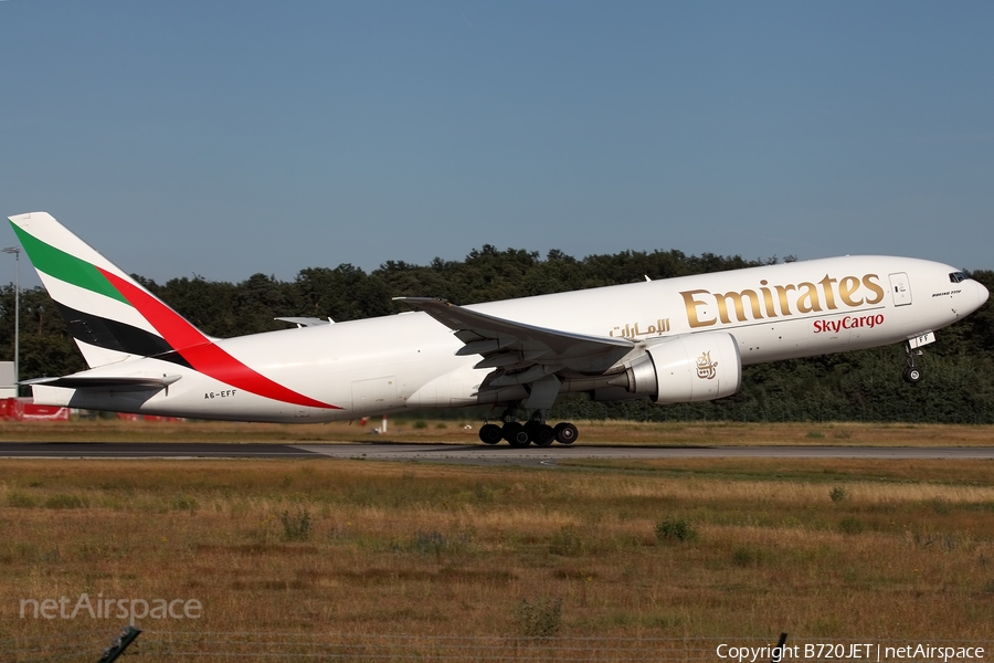 Emirates SkyCargo Boeing 777-F1H (A6-EFF) | Photo 51171