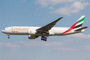 Emirates SkyCargo Boeing 777-F1H (A6-EFG) at  Brussels - International, Belgium