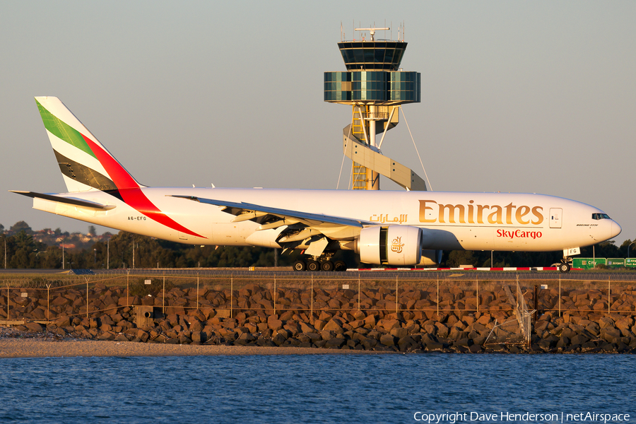 Emirates SkyCargo Boeing 777-F1H (A6-EFG) | Photo 75817