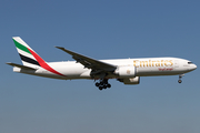 Emirates SkyCargo Boeing 777-F1H (A6-EFH) at  Amsterdam - Schiphol, Netherlands