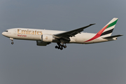 Emirates SkyCargo Boeing 777-F1H (A6-EFH) at  Amsterdam - Schiphol, Netherlands