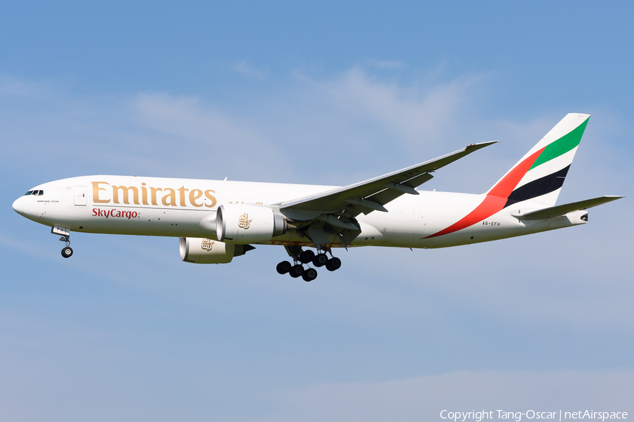 Emirates SkyCargo Boeing 777-F1H (A6-EFH) | Photo 510564