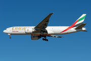 Emirates SkyCargo Boeing 777-F1H (A6-EFH) at  Barcelona - El Prat, Spain