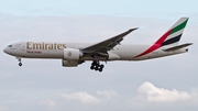 Emirates SkyCargo Boeing 777-F1H (A6-EFH) at  Brussels - International, Belgium