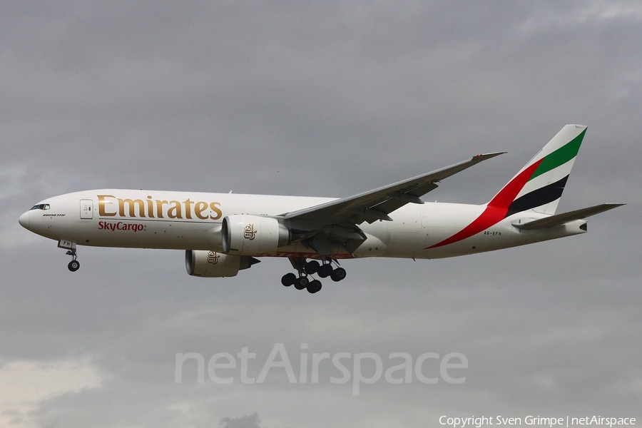 Emirates SkyCargo Boeing 777-F1H (A6-EFH) | Photo 113382