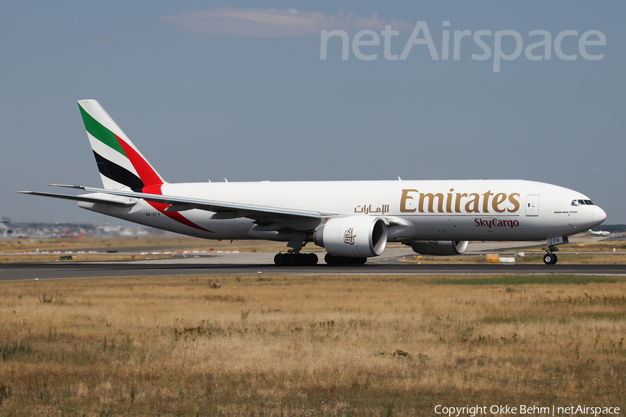 Emirates SkyCargo Boeing 777-F1H (A6-EFH) | Photo 80934