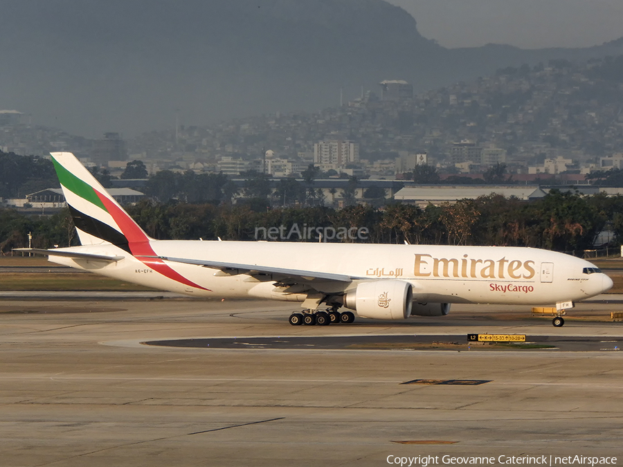 Emirates SkyCargo Boeing 777-F1H (A6-EFH) | Photo 333844