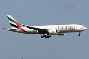 Emirates SkyCargo Boeing 777-F1H (A6-EFH) at  London - Heathrow, United Kingdom