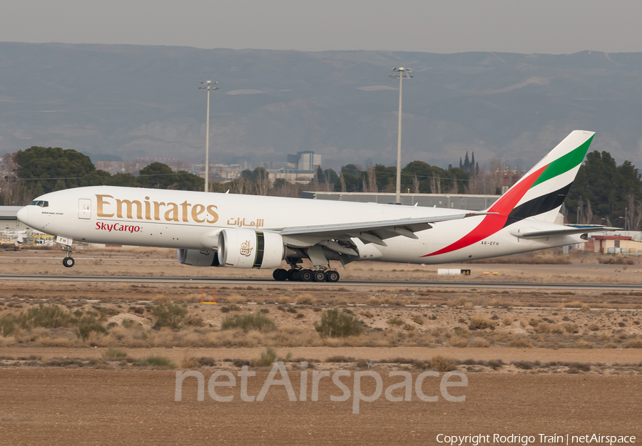 Emirates SkyCargo Boeing 777-F1H (A6-EFH) | Photo 210641