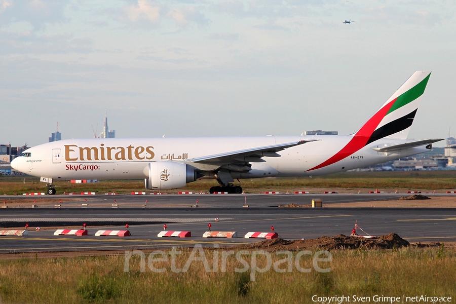 Emirates SkyCargo Boeing 777-F1H (A6-EFI) | Photo 27946