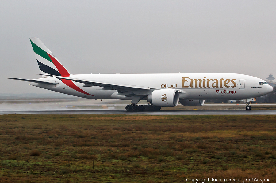 Emirates SkyCargo Boeing 777-F1H (A6-EFI) | Photo 94689