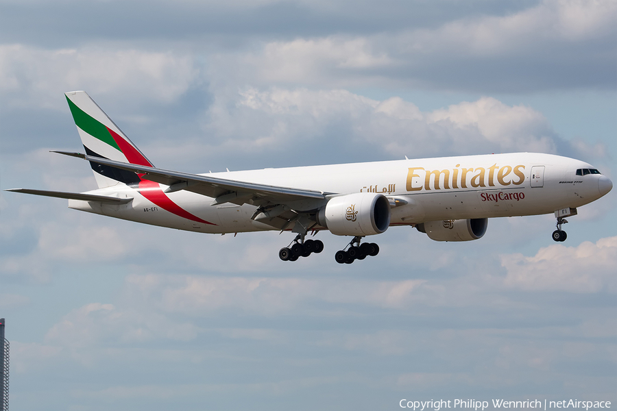 Emirates SkyCargo Boeing 777-F1H (A6-EFI) | Photo 194128