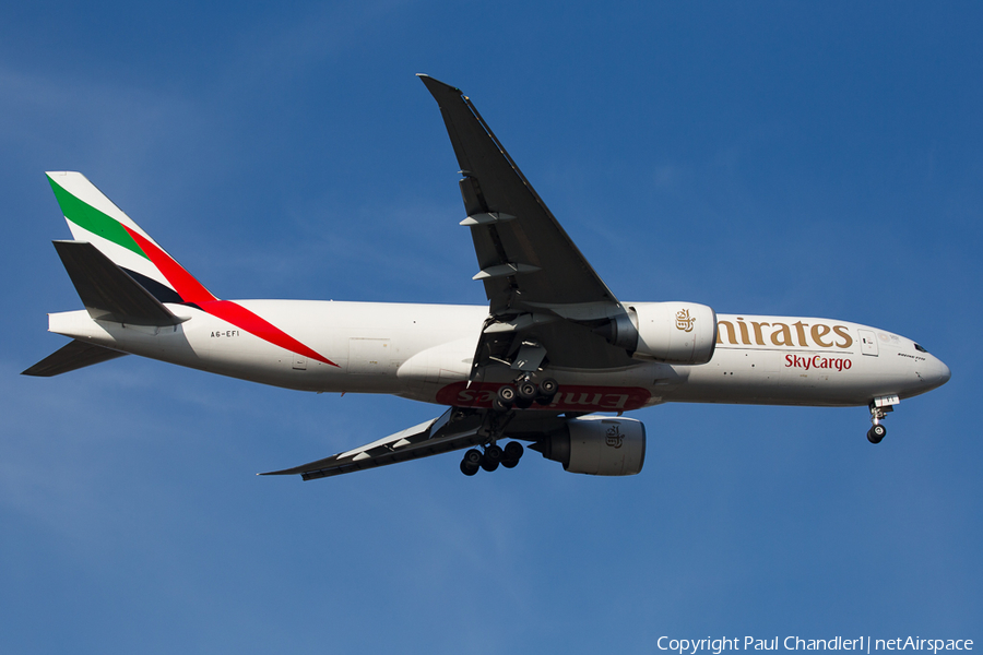 Emirates SkyCargo Boeing 777-F1H (A6-EFI) | Photo 224063