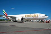 Emirates SkyCargo Boeing 777-F1H (A6-EFI) at  Oslo - Gardermoen, Norway