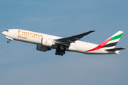 Emirates SkyCargo Boeing 777-F1H (A6-EFJ) at  Amsterdam - Schiphol, Netherlands