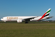 Emirates SkyCargo Boeing 777-F1H (A6-EFJ) at  Amsterdam - Schiphol, Netherlands