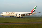 Emirates SkyCargo Boeing 777-F1H (A6-EFJ) at  Amsterdam - Schiphol, Netherlands