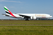 Emirates SkyCargo Boeing 777-F1H (A6-EFJ) at  Amsterdam - Schiphol, Netherlands