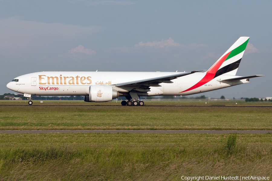 Emirates SkyCargo Boeing 777-F1H (A6-EFJ) | Photo 492913