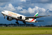 Emirates SkyCargo Boeing 777-F1H (A6-EFJ) at  Amsterdam - Schiphol, Netherlands