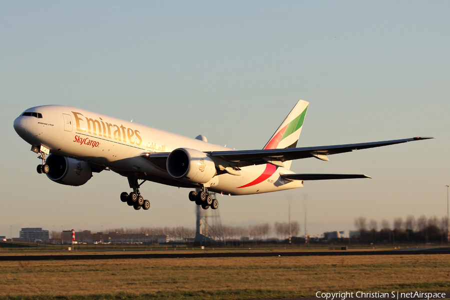 Emirates SkyCargo Boeing 777-F1H (A6-EFJ) | Photo 96160