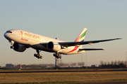 Emirates SkyCargo Boeing 777-F1H (A6-EFJ) at  Amsterdam - Schiphol, Netherlands