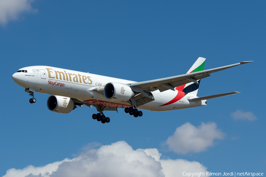 Emirates SkyCargo Boeing 777-F1H (A6-EFJ) | Photo 314598