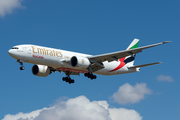 Emirates SkyCargo Boeing 777-F1H (A6-EFJ) at  Barcelona - El Prat, Spain