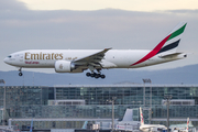 Emirates SkyCargo Boeing 777-F1H (A6-EFJ) at  Frankfurt am Main, Germany