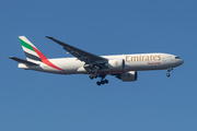 Emirates SkyCargo Boeing 777-F1H (A6-EFJ) at  Frankfurt am Main, Germany