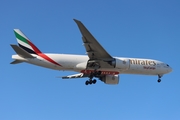 Emirates SkyCargo Boeing 777-F1H (A6-EFJ) at  Chicago - O'Hare International, United States