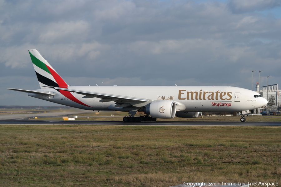 Emirates SkyCargo Boeing 777-F1H (A6-EFK) | Photo 102990