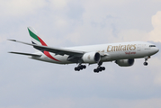 Emirates SkyCargo Boeing 777-F1H (A6-EFK) at  London - Heathrow, United Kingdom