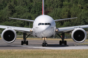 Emirates SkyCargo Boeing 777-F1H (A6-EFK) at  Luxembourg - Findel, Luxembourg