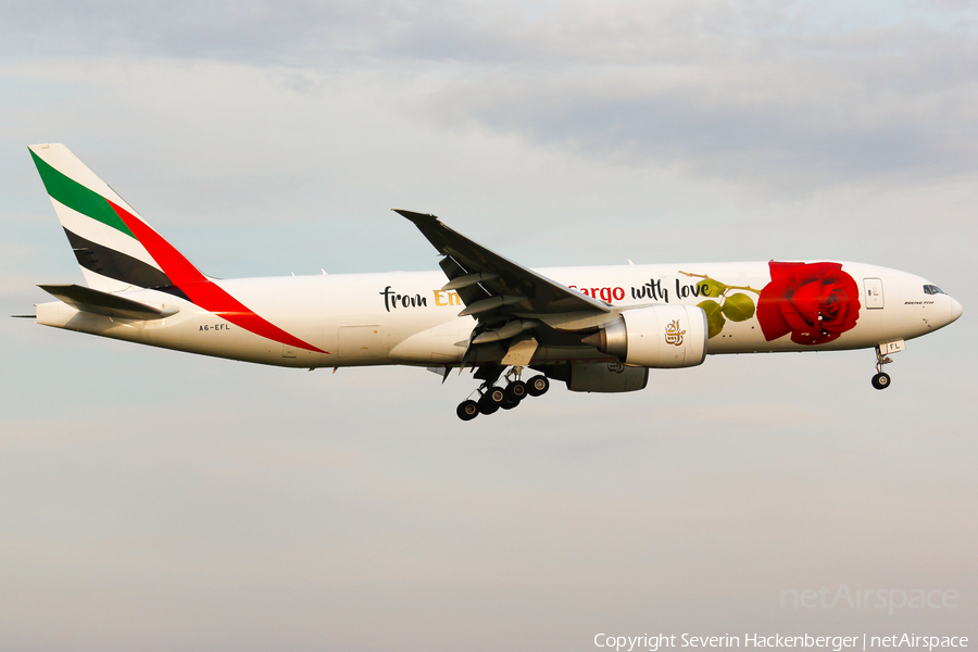 Emirates SkyCargo Boeing 777-F1H (A6-EFL) | Photo 237792