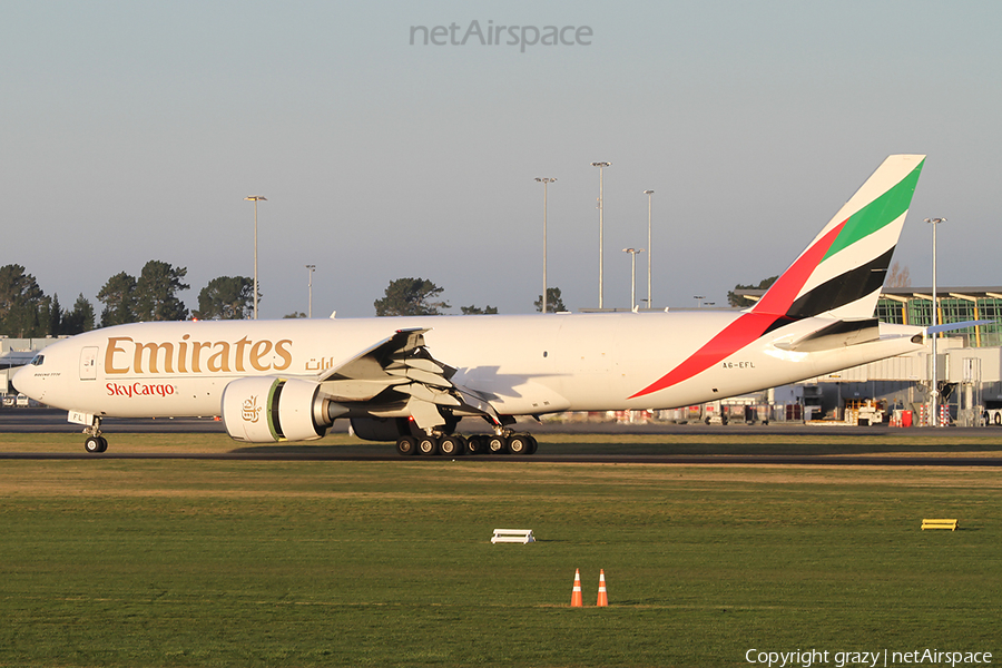 Emirates SkyCargo Boeing 777-F1H (A6-EFL) | Photo 50761
