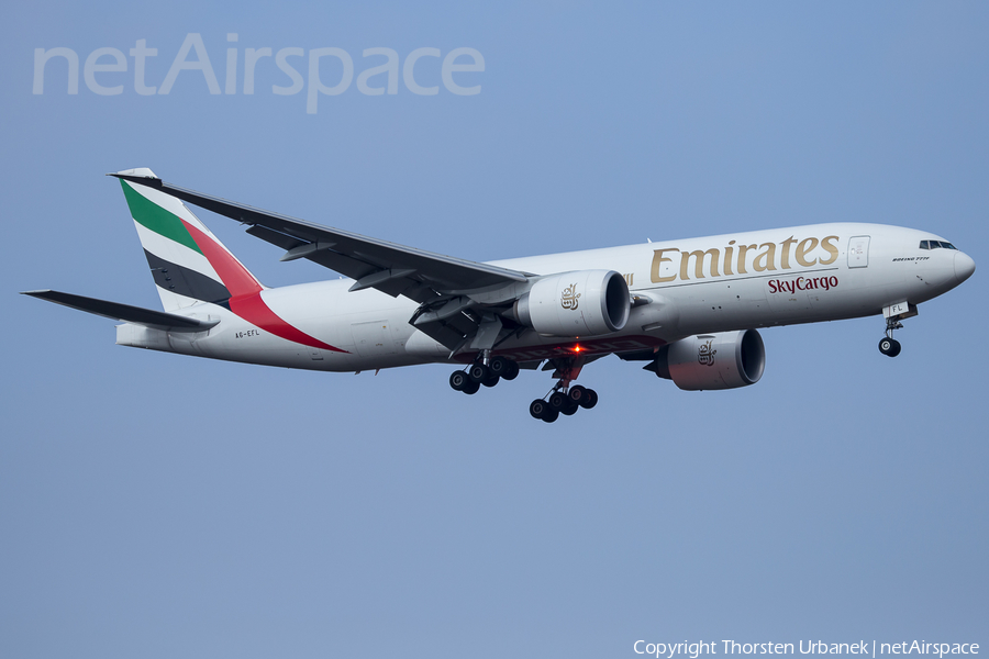 Emirates SkyCargo Boeing 777-F1H (A6-EFL) | Photo 119334