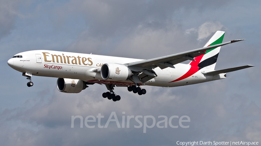 Emirates SkyCargo Boeing 777-F1H (A6-EFL) | Photo 257962