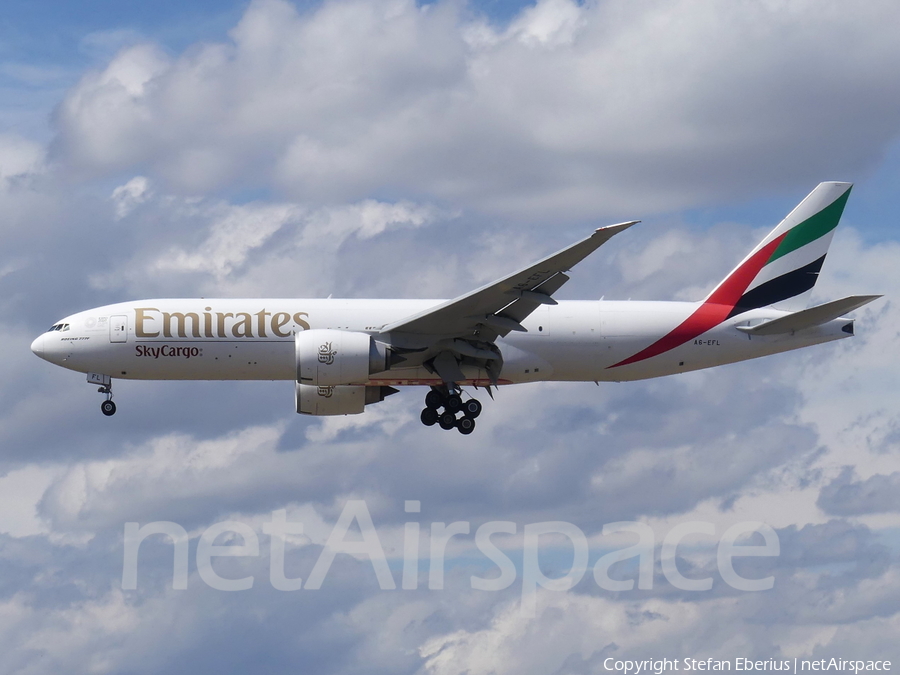 Emirates SkyCargo Boeing 777-F1H (A6-EFL) | Photo 393178