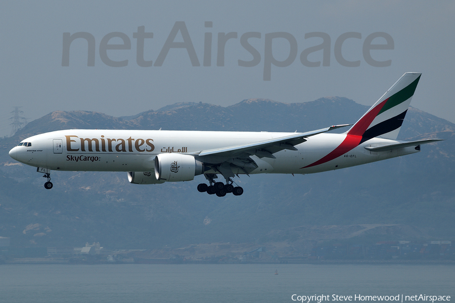 Emirates SkyCargo Boeing 777-F1H (A6-EFL) | Photo 60037