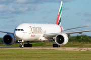Emirates SkyCargo Boeing 777-F1H (A6-EFM) at  Aguadilla - Rafael Hernandez International, Puerto Rico
