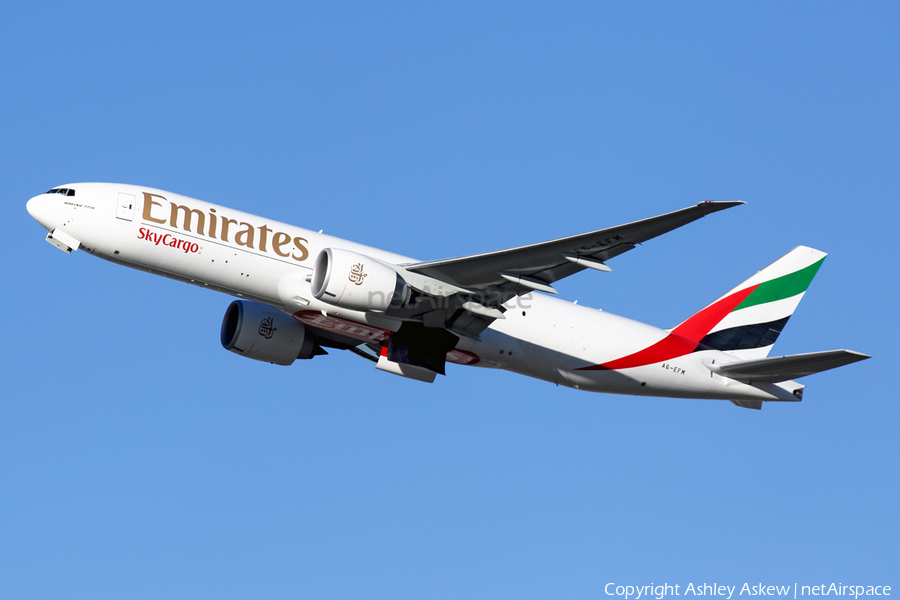 Emirates SkyCargo Boeing 777-F1H (A6-EFM) | Photo 135498