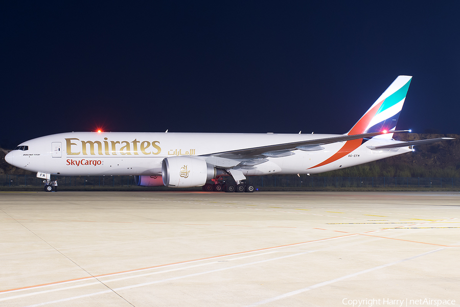 Emirates SkyCargo Boeing 777-F1H (A6-EFM) | Photo 289325
