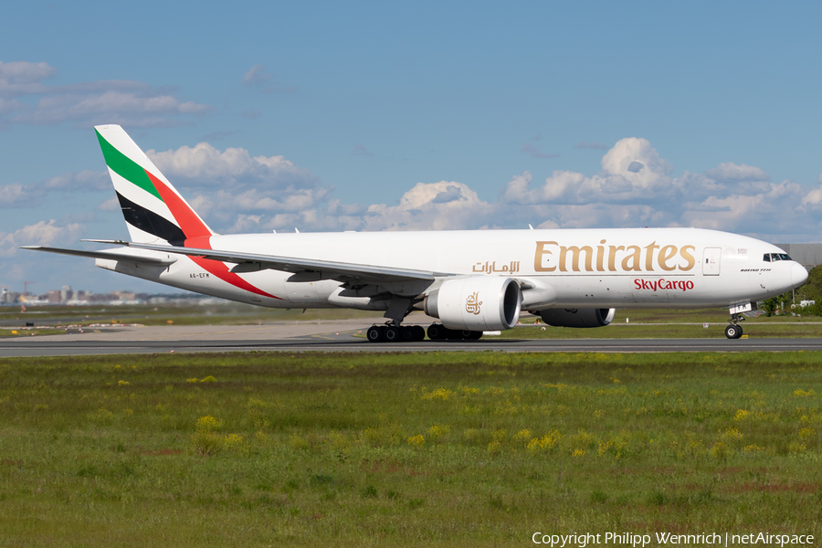 Emirates SkyCargo Boeing 777-F1H (A6-EFM) | Photo 450364