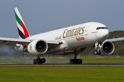 Emirates SkyCargo Boeing 777-F1H (A6-EFM) at  Hamburg - Fuhlsbuettel (Helmut Schmidt), Germany