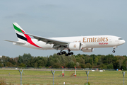 Emirates SkyCargo Boeing 777-F1H (A6-EFM) at  Hamburg - Fuhlsbuettel (Helmut Schmidt), Germany