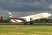 Emirates SkyCargo Boeing 777-F1H (A6-EFM) at  Maastricht-Aachen, Netherlands