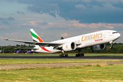 Emirates SkyCargo Boeing 777-F1H (A6-EFM) at  Maastricht-Aachen, Netherlands