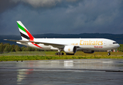 Emirates SkyCargo Boeing 777-F1H (A6-EFN) at  Oslo - Gardermoen, Norway