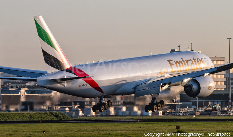 Emirates SkyCargo Boeing 777-F1H (A6-EFO) | Photo 106159